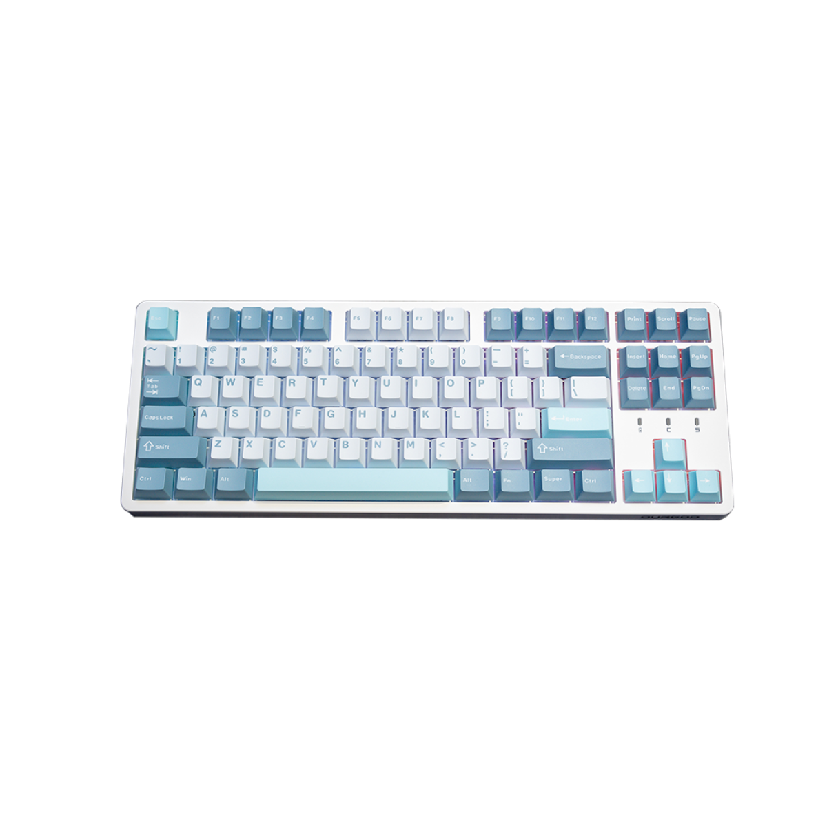 Bàn Phím Durgod Cavalry 87 V2 Blue White | 3 Mode - Hotswap - RGB