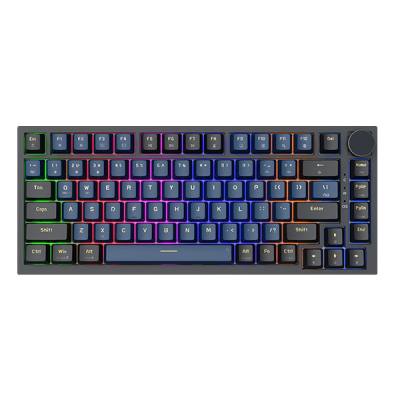 Bàn phím chơi game cơ EDRA EK375v2 - Alpha | Black + Blue