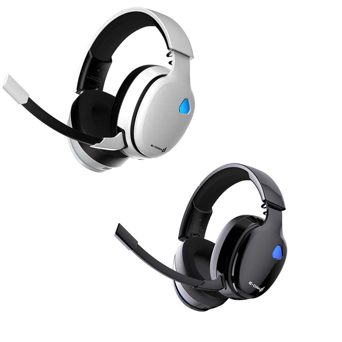 Tai nghe E-DRA EH494w (Không dây/ mic rời/ Đen - Trắng)