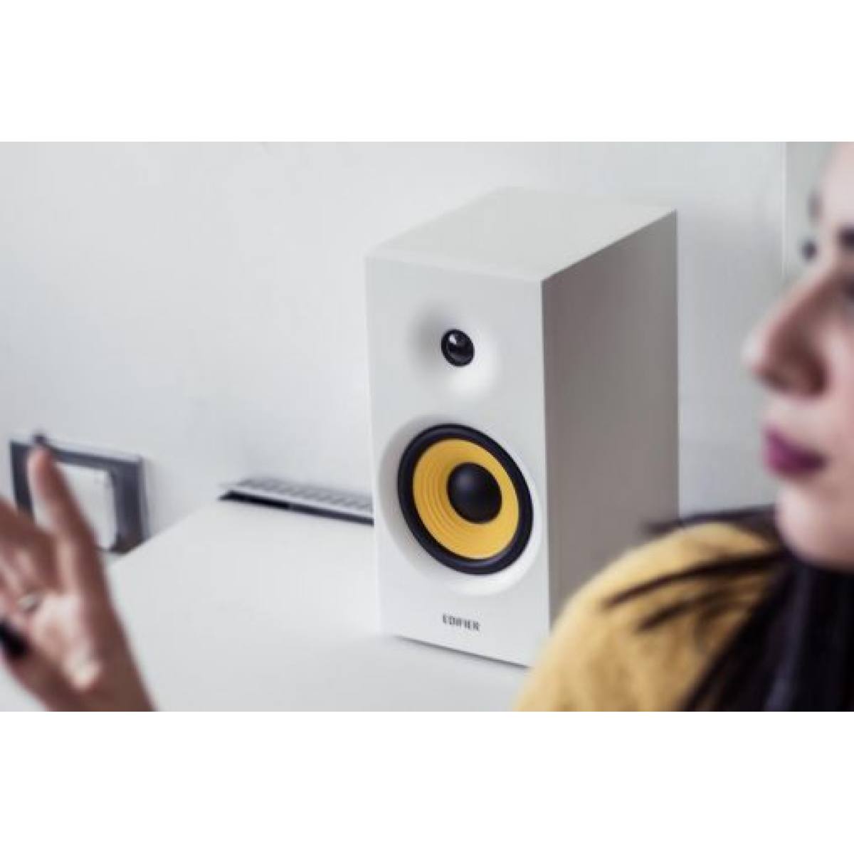 Loa Edifier R1080BT White | Bluetooth - Stereo 2.0