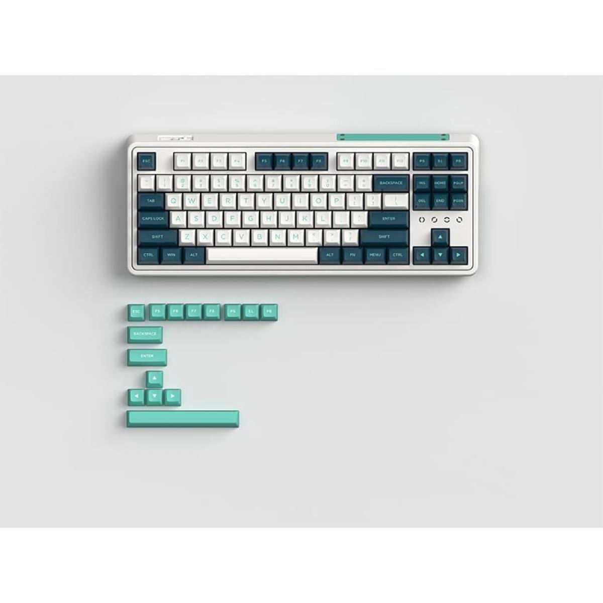 Bàn phím FL-Esports CMK87 Ice Mint