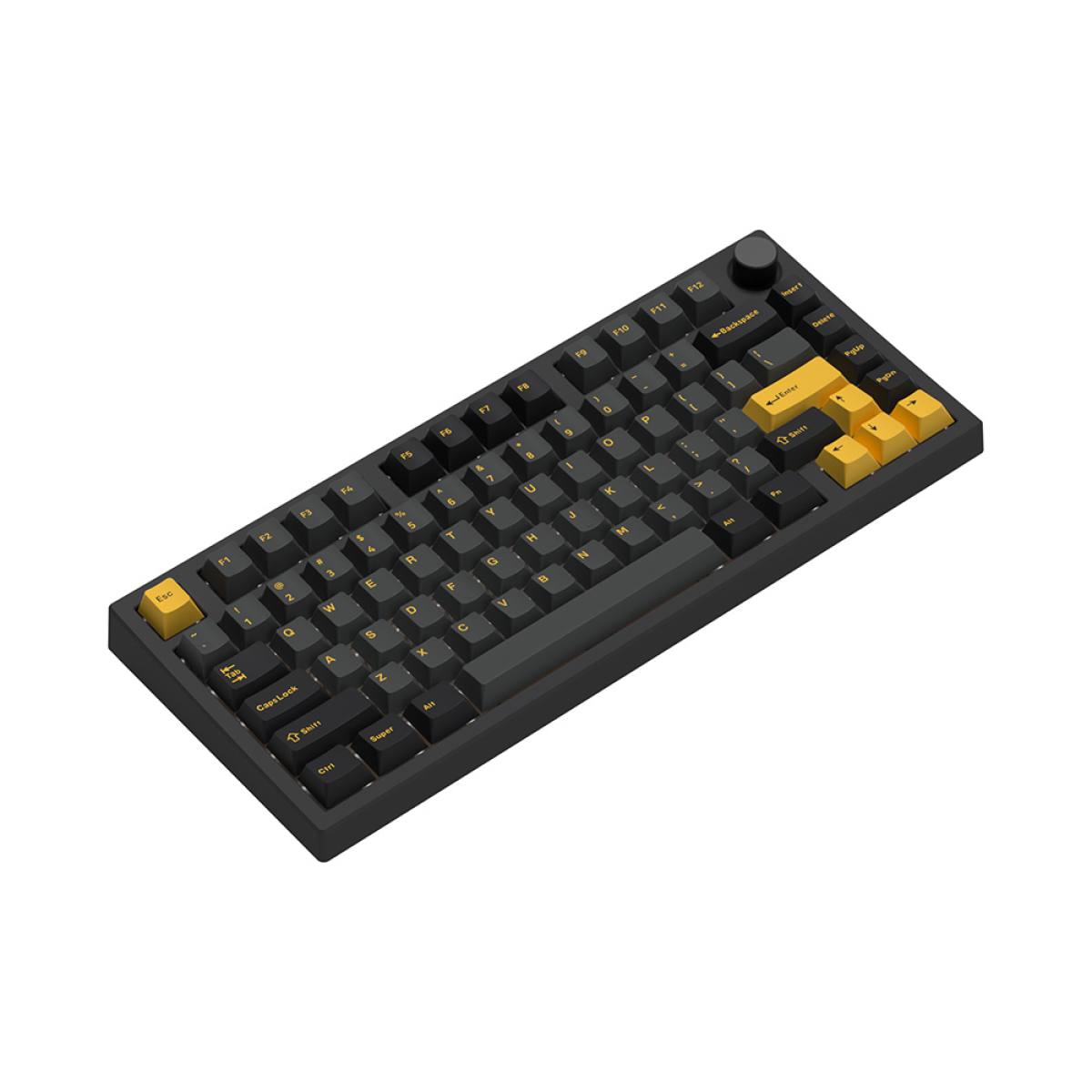 Bàn phím FL-Esports GP75 Polar Night | Không dây - Mạch xuôi - Hotswap