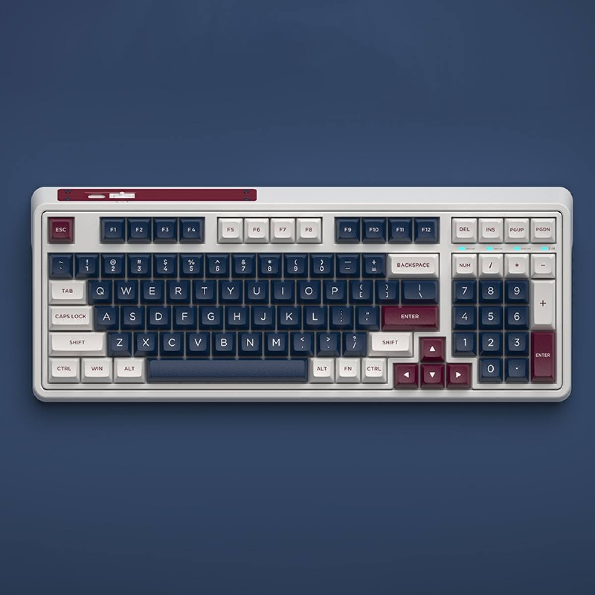 Set Keycap FL-Esport Keycap Metal Heart | PBT Doubleshot - FSA