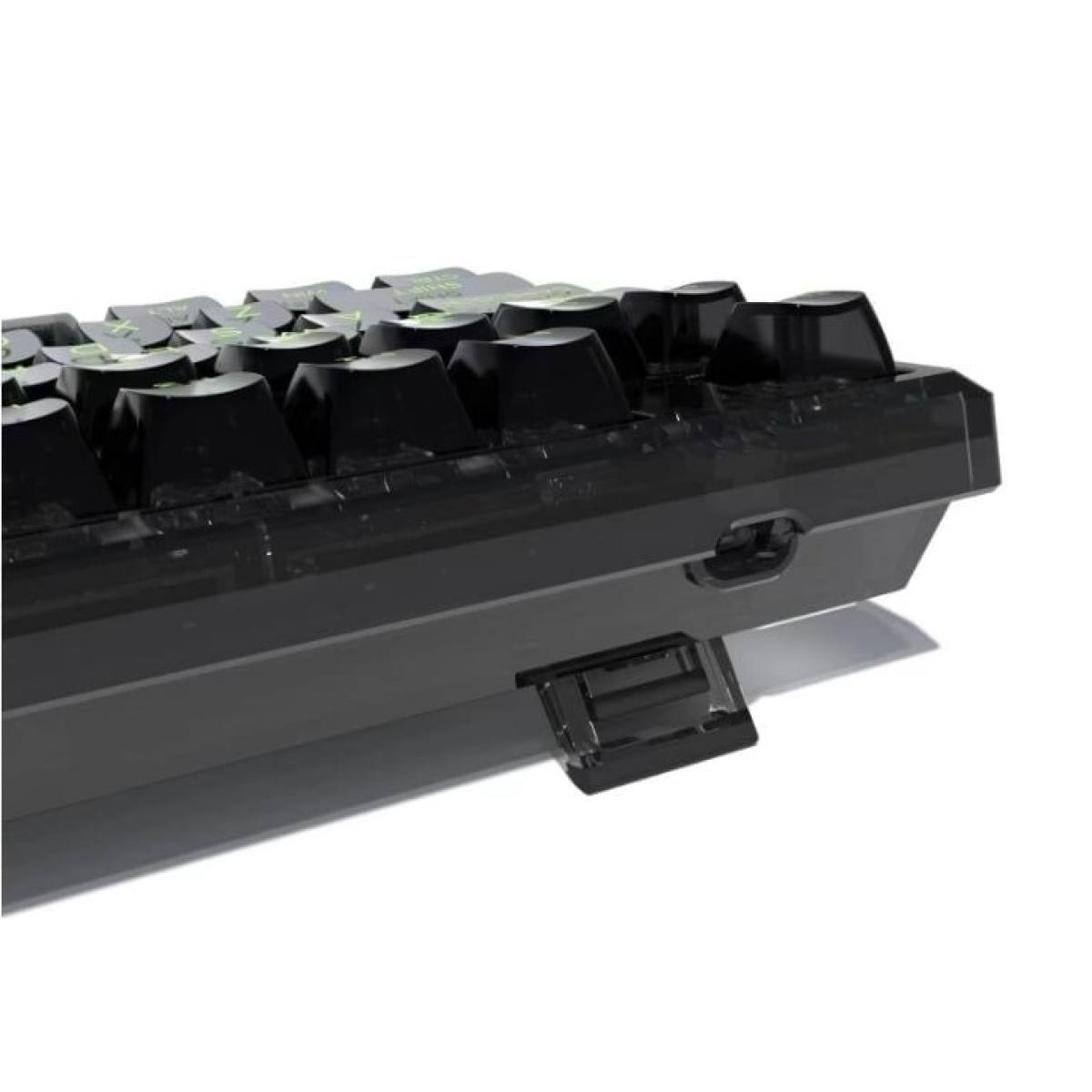 Bàn phím FL-Esports Q75 Transparent Black Dark Ice Keycap