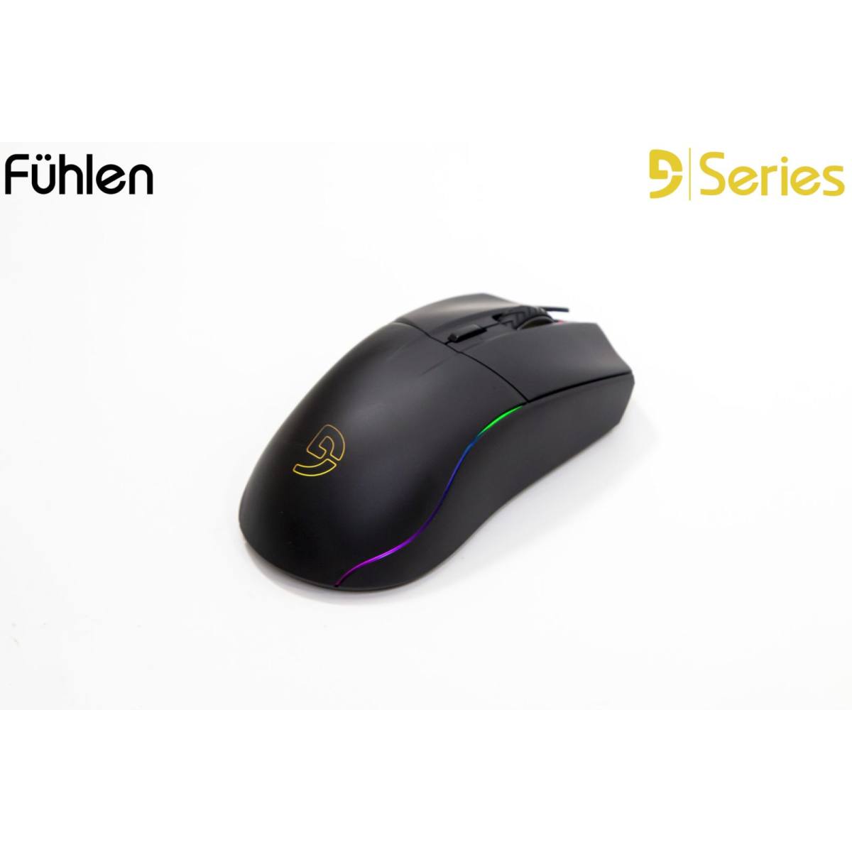 Chuột Fuhlen D60s - Black Wireless | 3 Mode - RGB