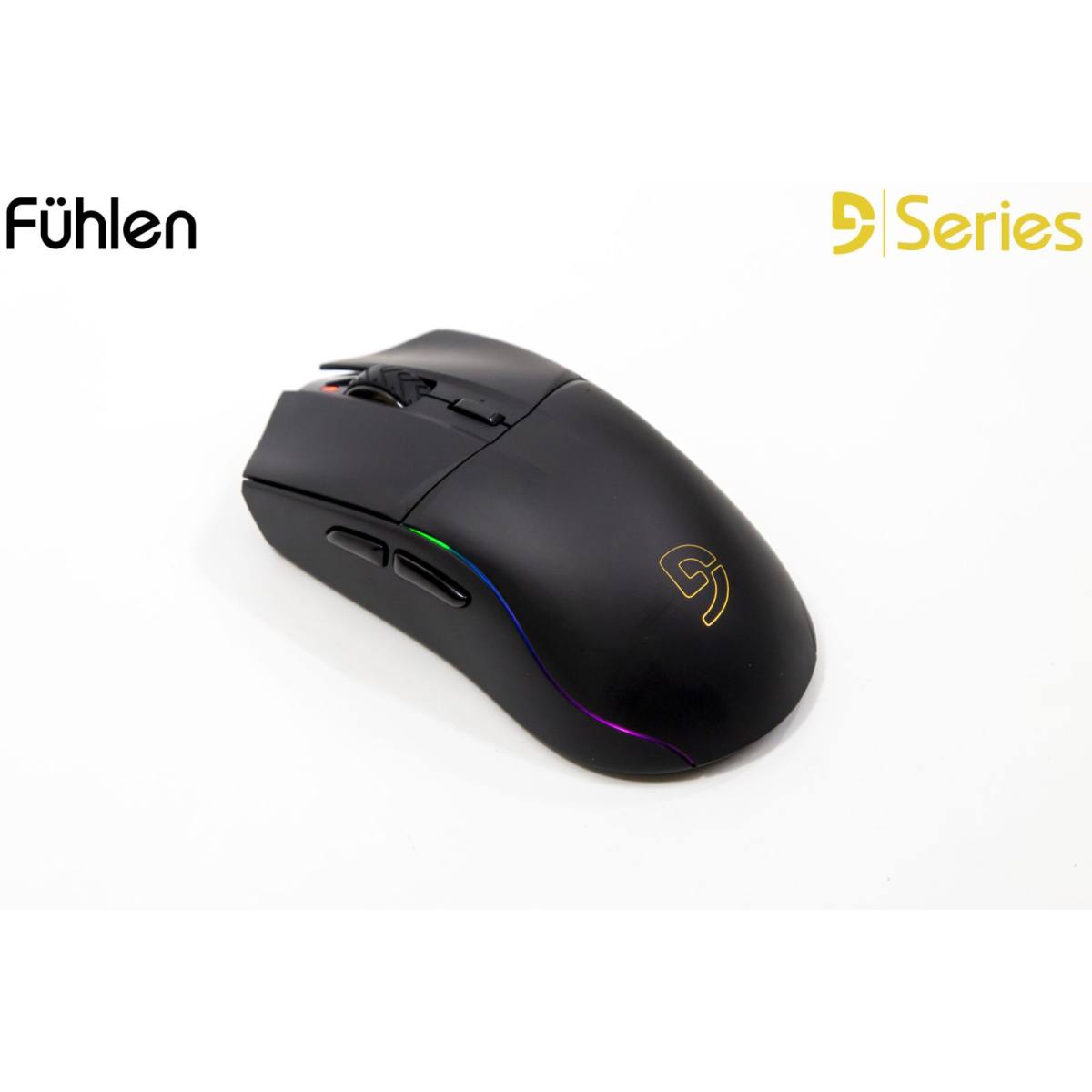 Chuột Fuhlen D60s - Black Wireless | 3 Mode - RGB