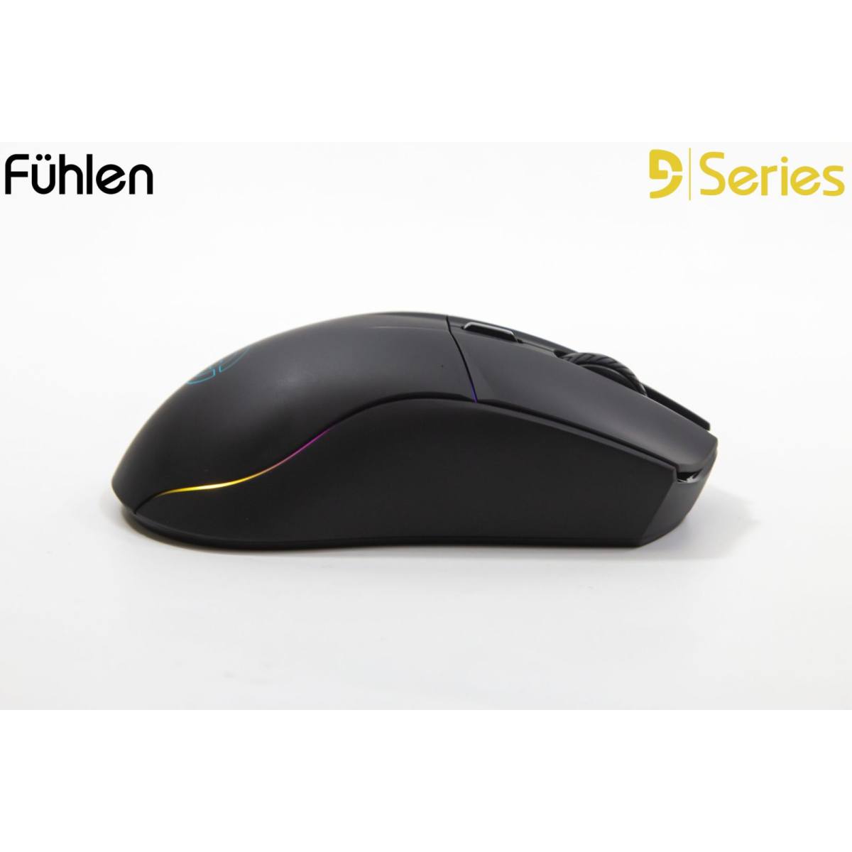 Chuột Fuhlen D60s - Black Wireless | 3 Mode - RGB