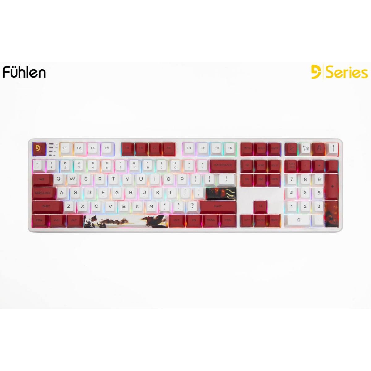 Set Keycap Fuhlen Warrior | Cherry Profile - PBT - Dye Sub