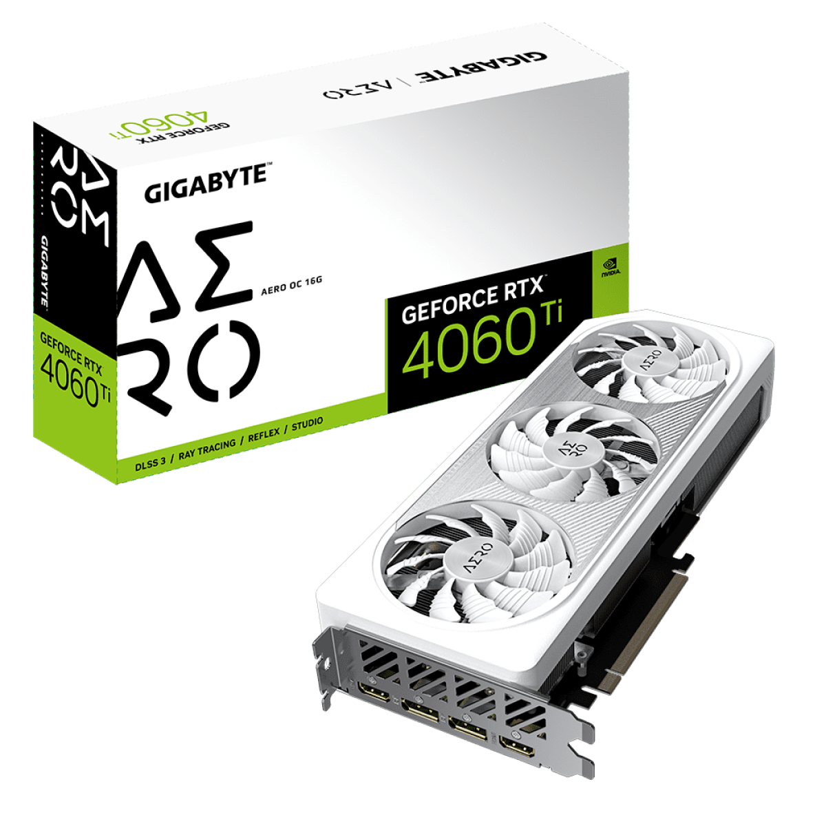 VGA Gigabyte RTX 4060 Ti AERO OC 16G | N406TAERO OC-16GD