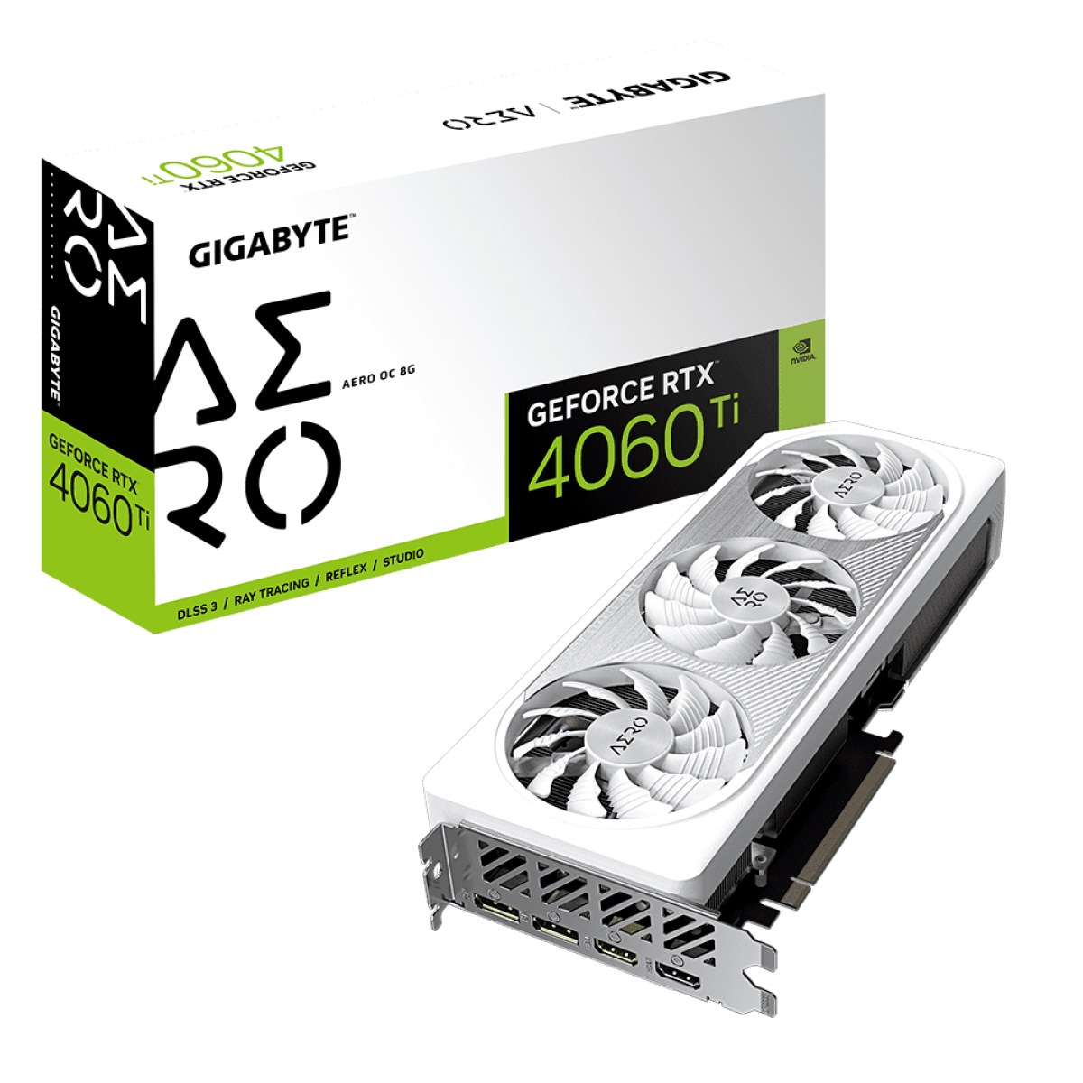VGA Gigabyte RTX 4060 Ti AERO OC 8G | N406TAERO OC-8GD
