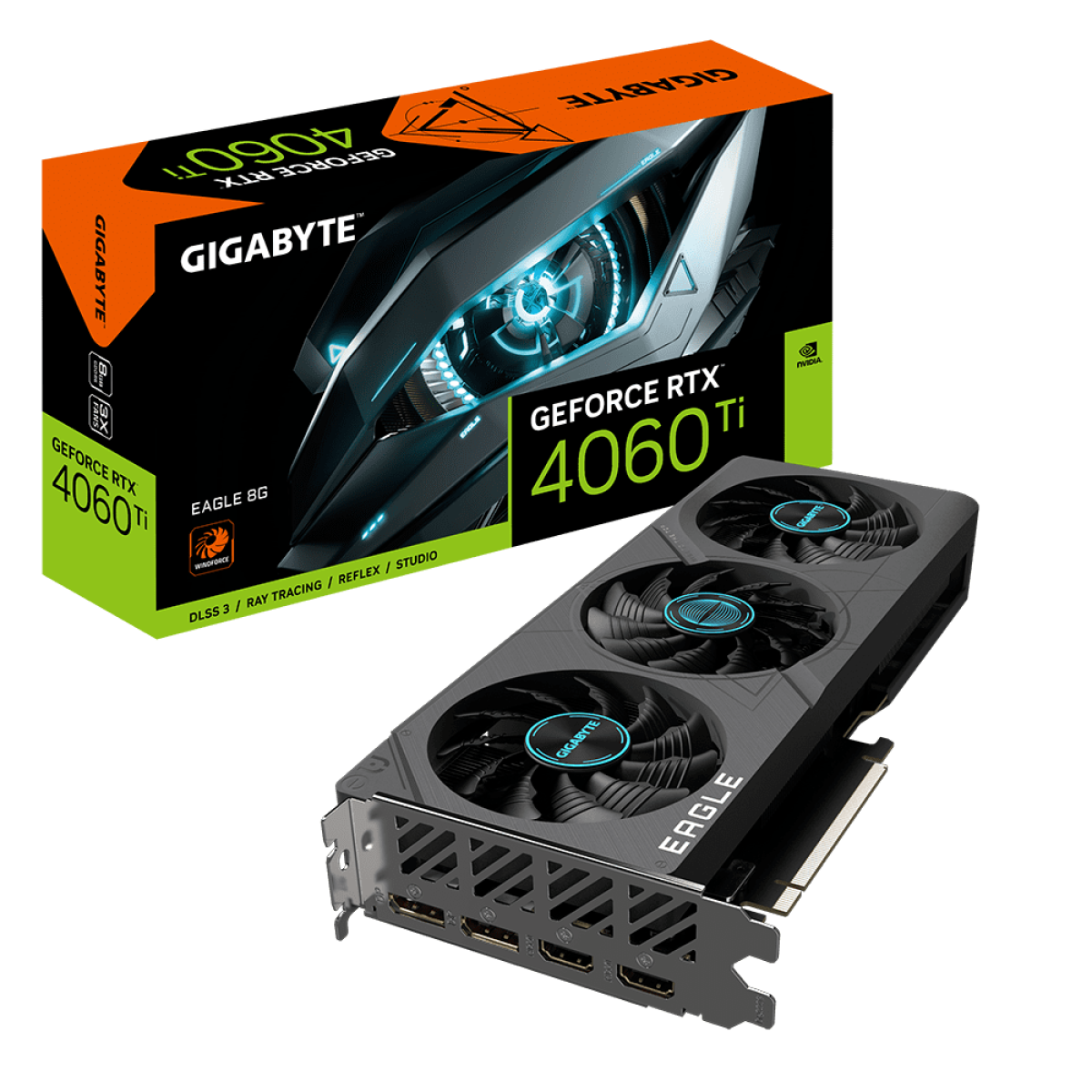 VGA Gigabyte RTX 4060 Ti EAGLE 8G | N406TEAGLE-8GD