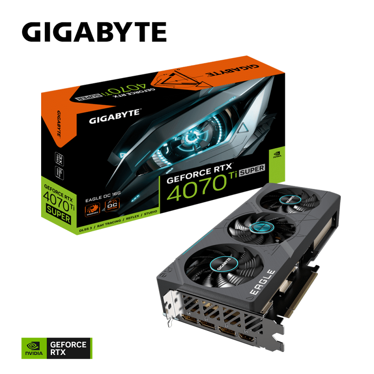 VGA Gigabyte GeForce RTX 4070 Ti SUPER EAGLE OC 16G
