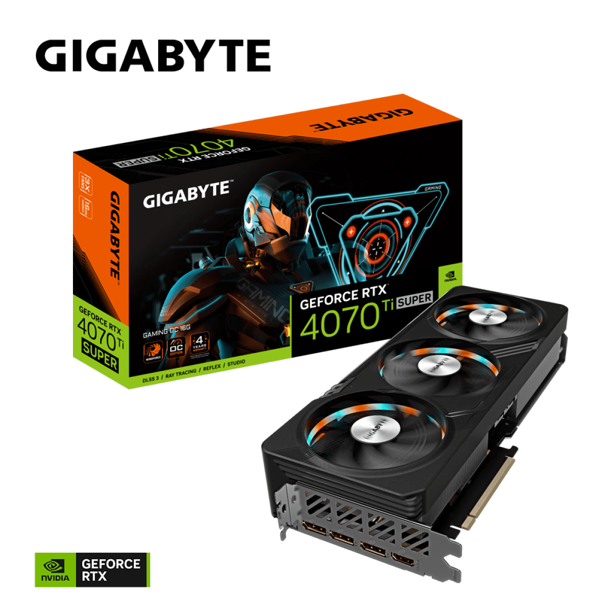 VGA Gigabyte GeForce RTX 4070 Ti SUPER GAMING OC 16G