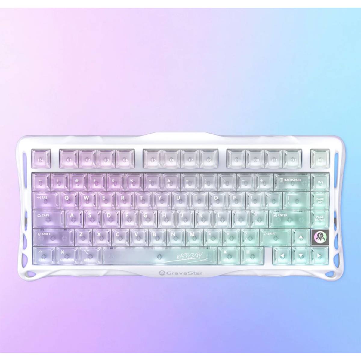 Bàn phím Gravastar Mercury K1 Lite - Aurora