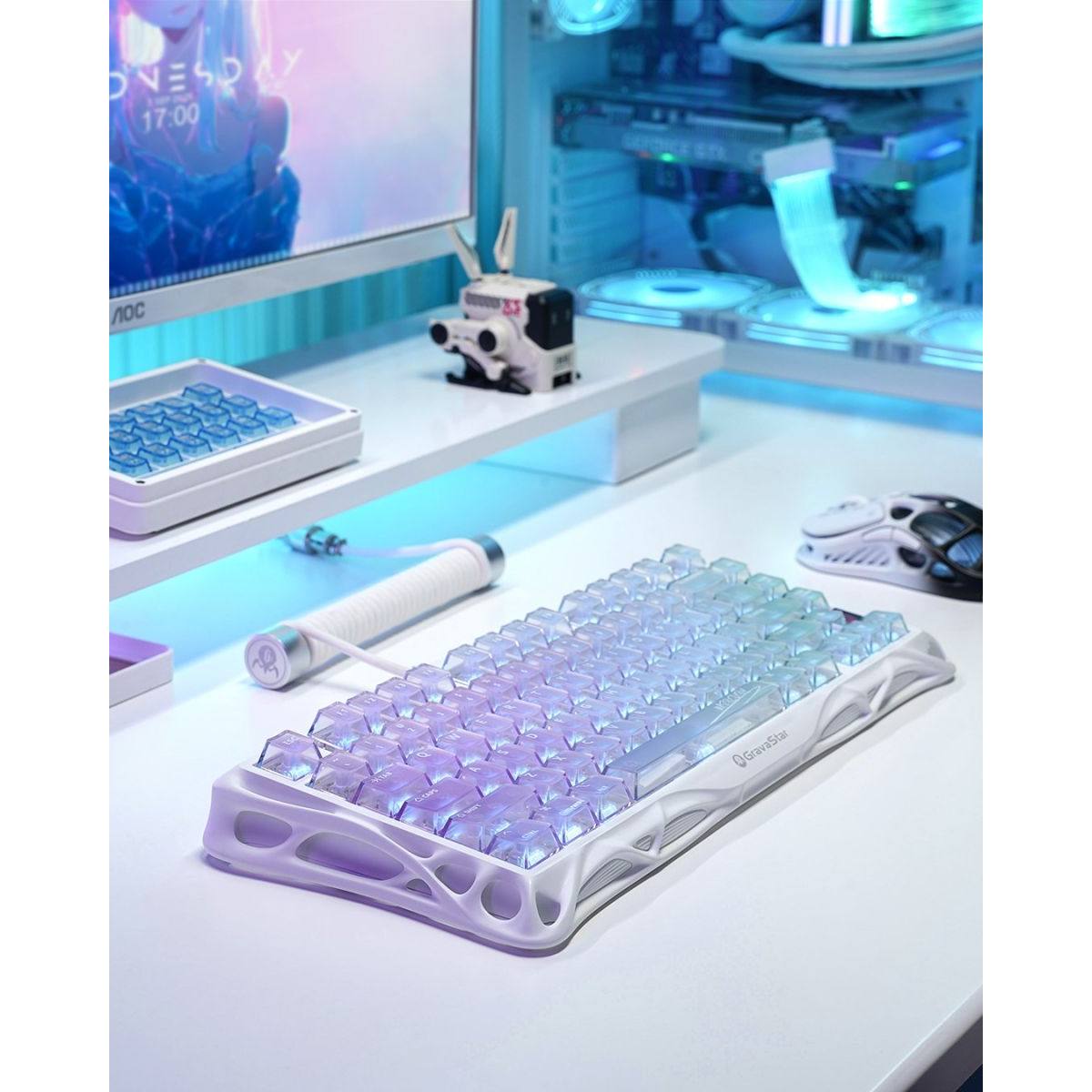 Bàn phím Gravastar Mercury K1 Lite - Aurora