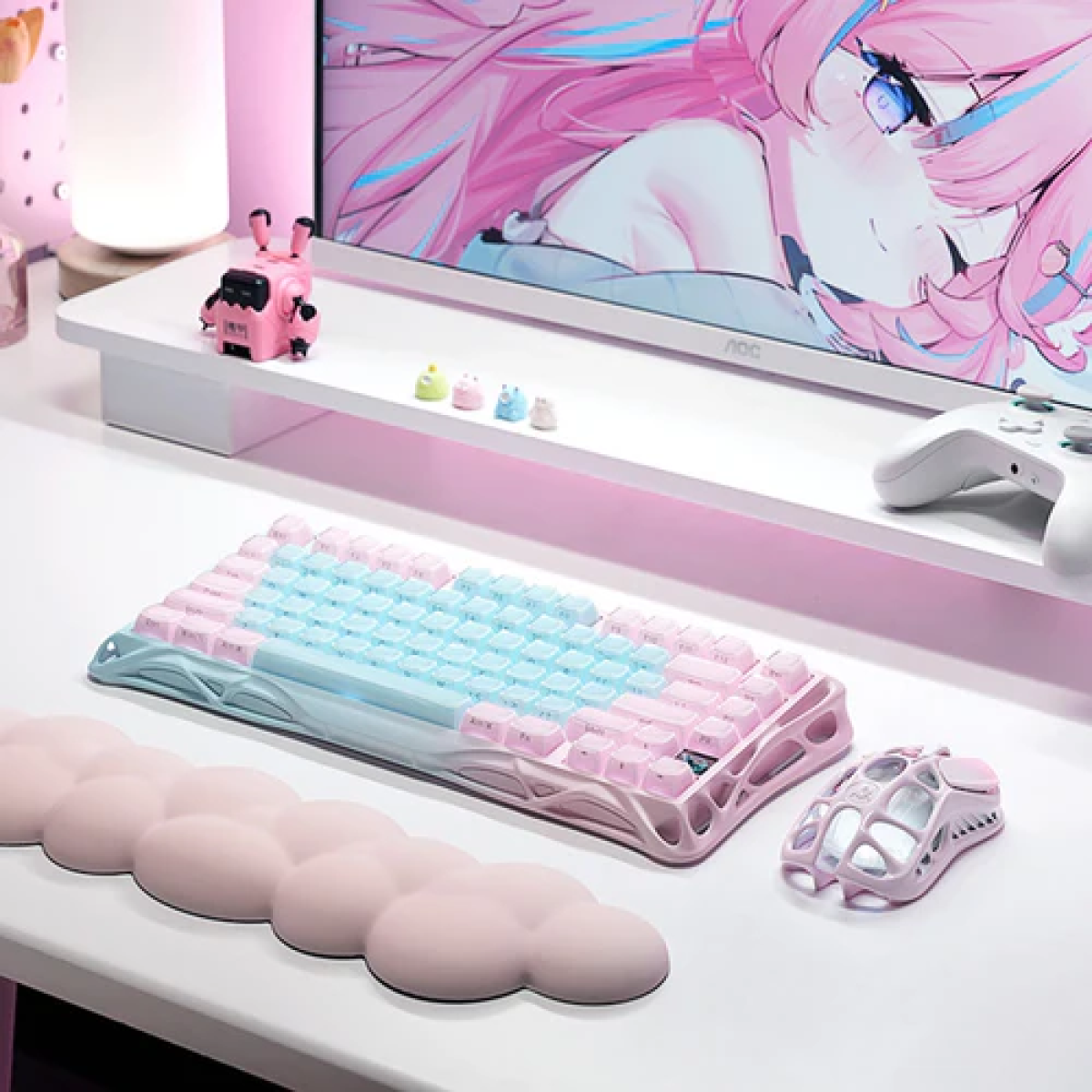 Bàn Phím Gravastar Mercury K1 Lite Special Edition - Aurora Mist