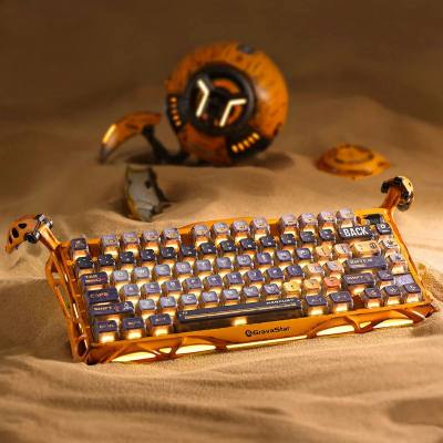 Bàn phím Gravastar Mercury K1 Pro Special Edition | Battle-Worn Yellow