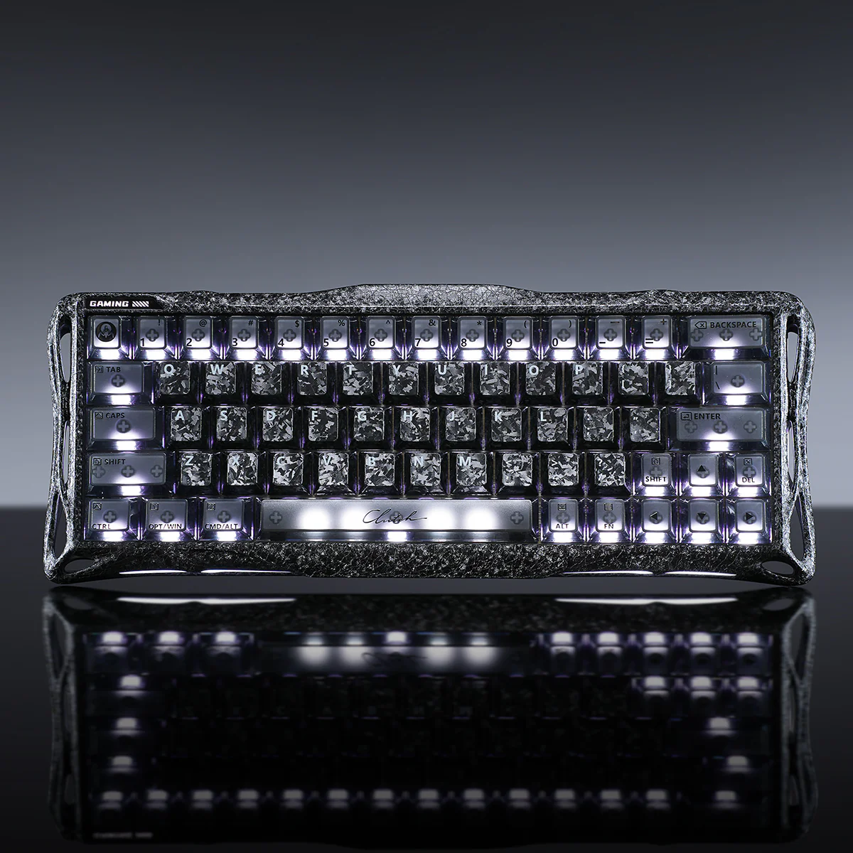 Bàn Phím Gravastar V60 Pro HE - Cyber Frost Black