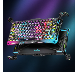 Bàn phím Gravastar Mercury V75 Pro - Neon Graffiti | Magnetic HE Gaming (Hàng Chính Hãng)
