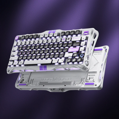 Bàn phím Gravastar Mercury V75 | Magnetic HE Gaming - White