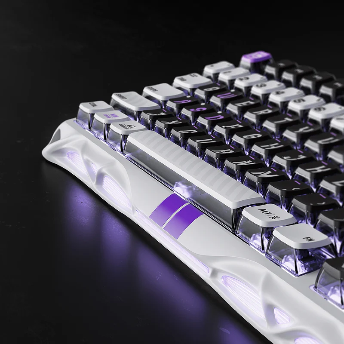 Bàn phím Gravastar Mercury V75 | Magnetic HE Gaming - White