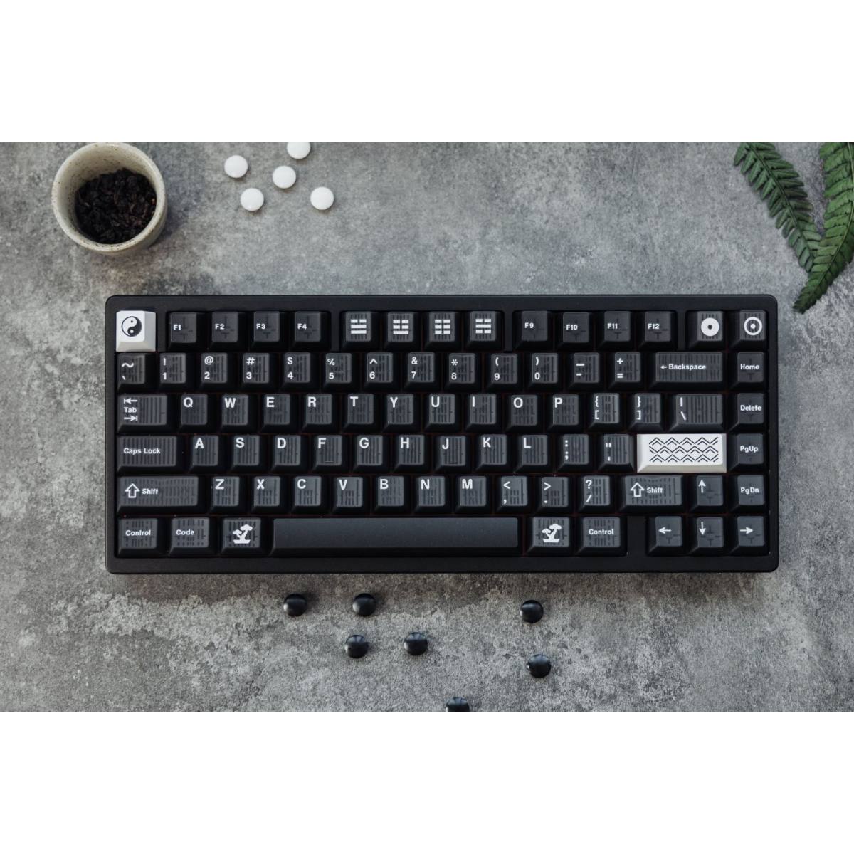Set Keycap KeyKobo Taiji Translucent Doubleshot