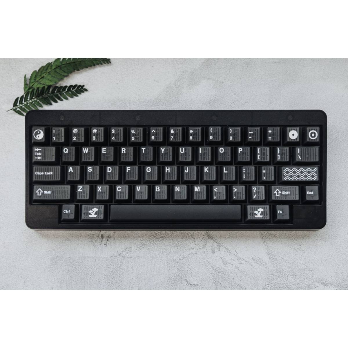 Set Keycap KeyKobo Taiji Translucent Doubleshot