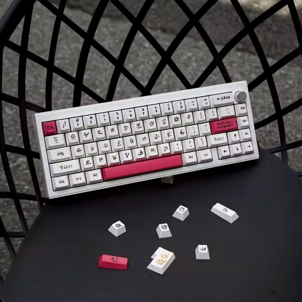 Keycap PBT Dyesub Graffiti Seven Star | Cherry Profile | 146 Key