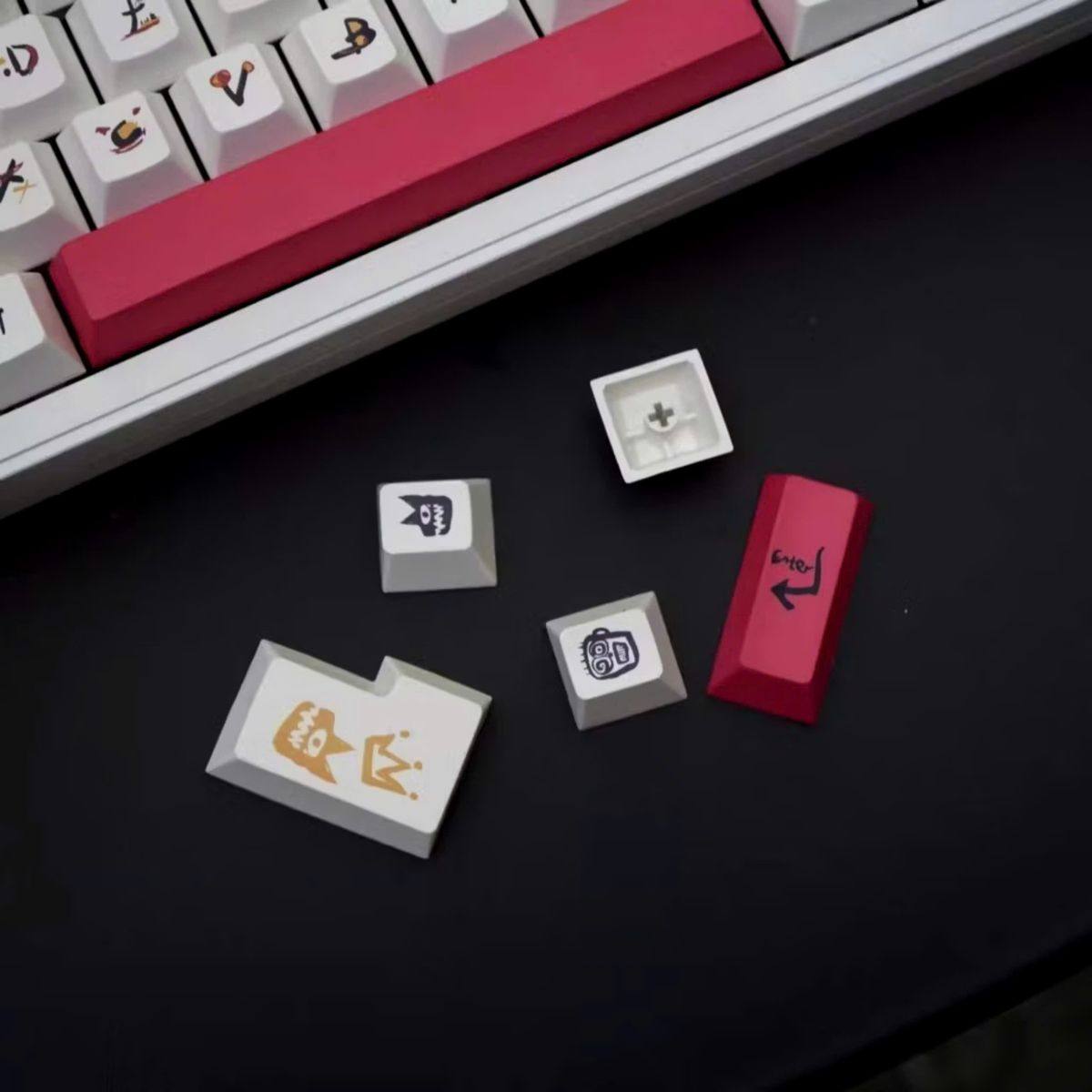 Keycap PBT Dyesub Graffiti Seven Star | Cherry Profile | 146 Key