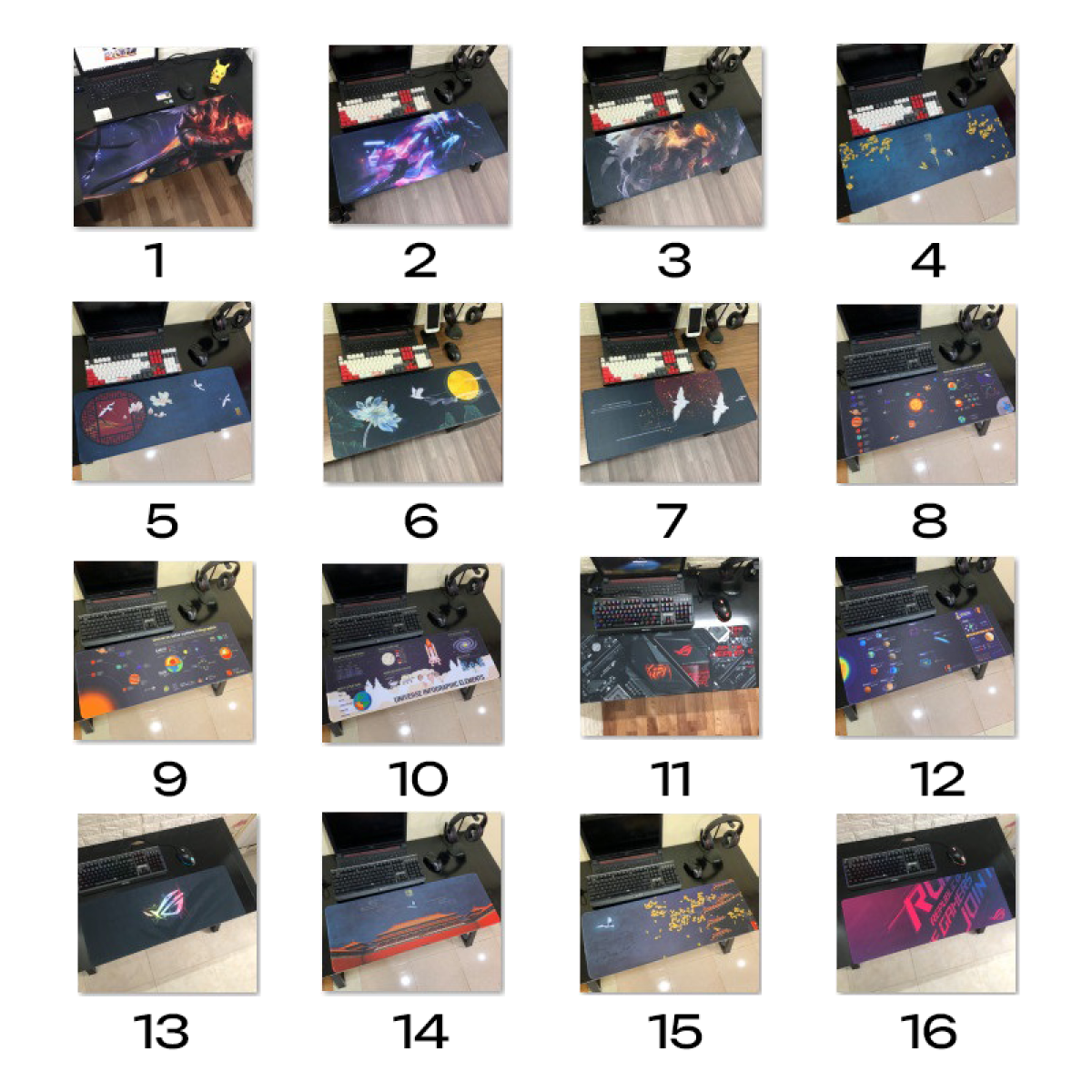 Pad Gearshop - Deskmat | 80 x 30 x 0.3 cm