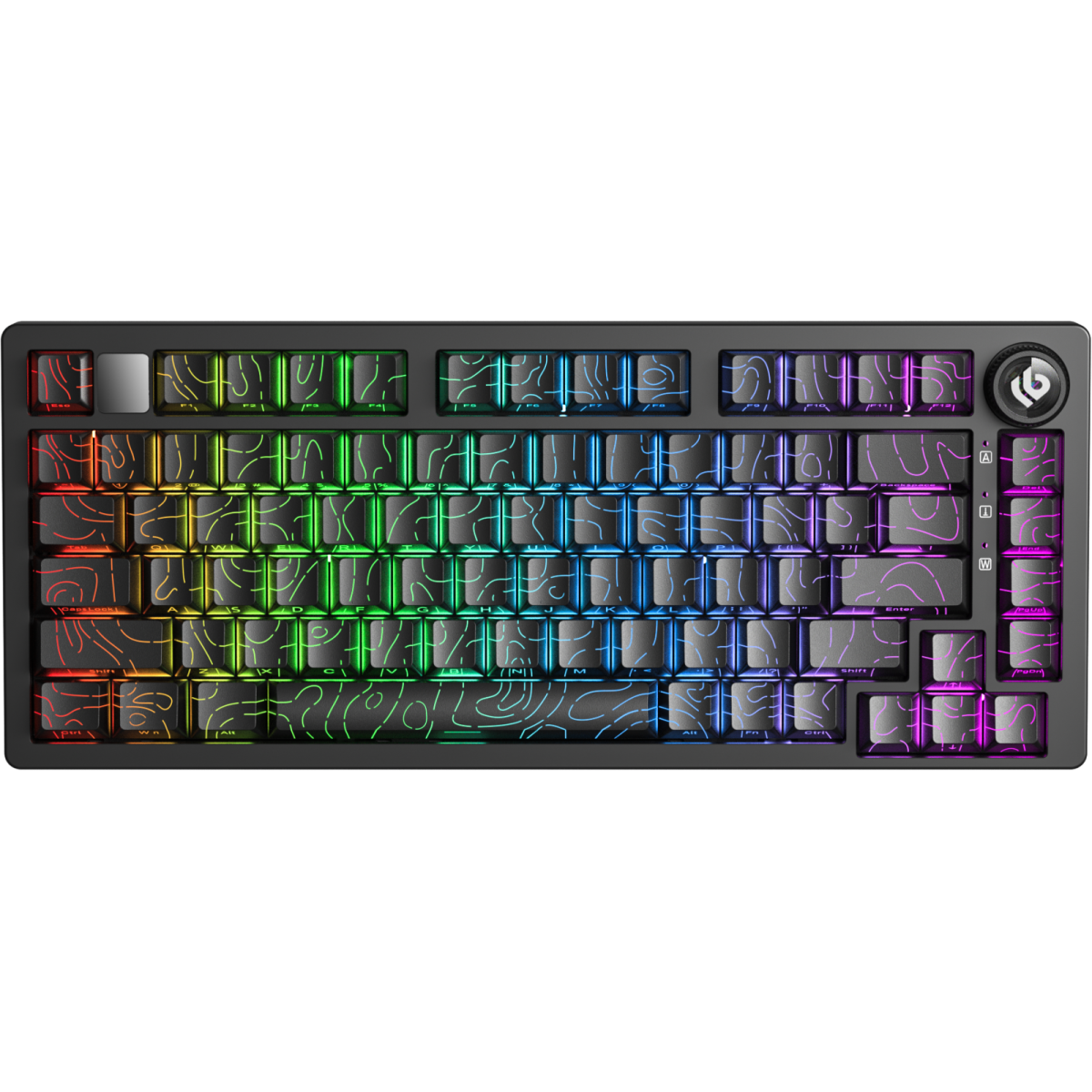 Bàn phím Leobog HI75C Pro | 3 Mode Kết Nối - Đen Contour