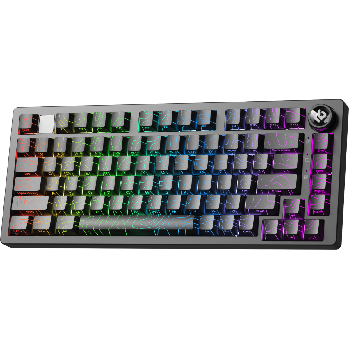 Bàn phím Leobog HI75C Pro | 3 Mode Kết Nối - Đen Contour