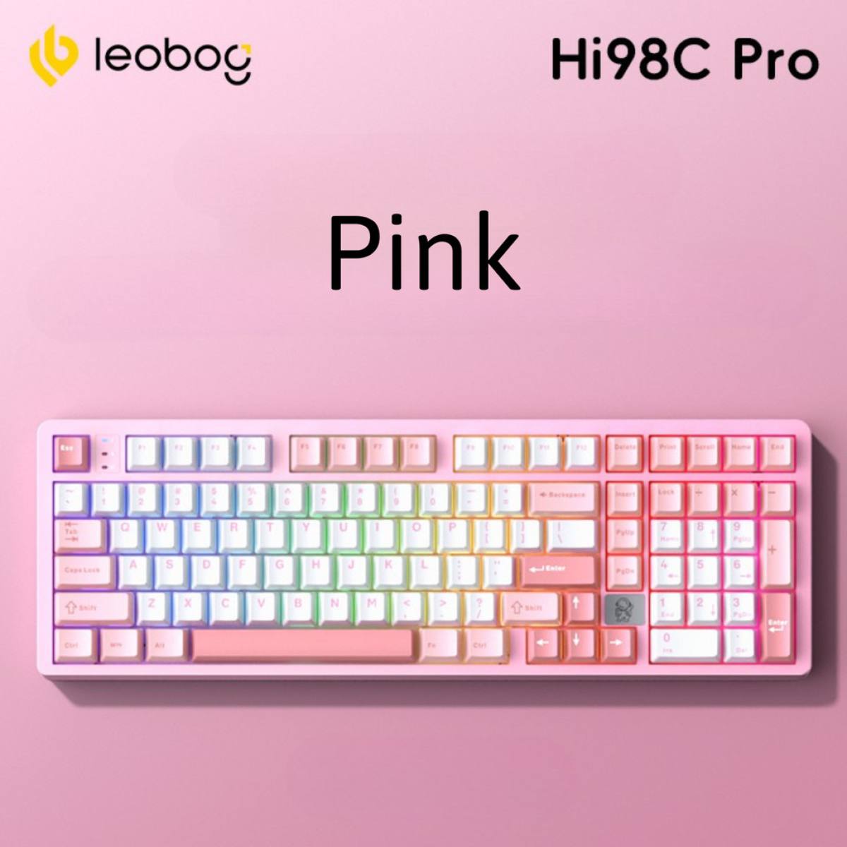 Bàn Phím Leobog Hi98C Pro -3 Mode Hotswap Pin 8000
