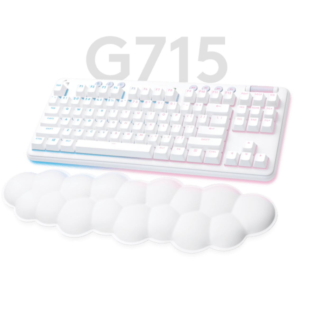 Bàn phím Logitech Aurora G715 Off White | TKL - Bluetooth