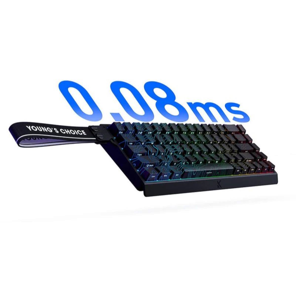 Bàn phím MCHOSE Ace68 HE - Black Topographic