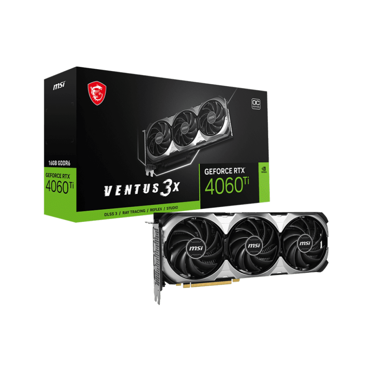 VGA MS RTX 4060 Ti VENTUS 3X 16G OC