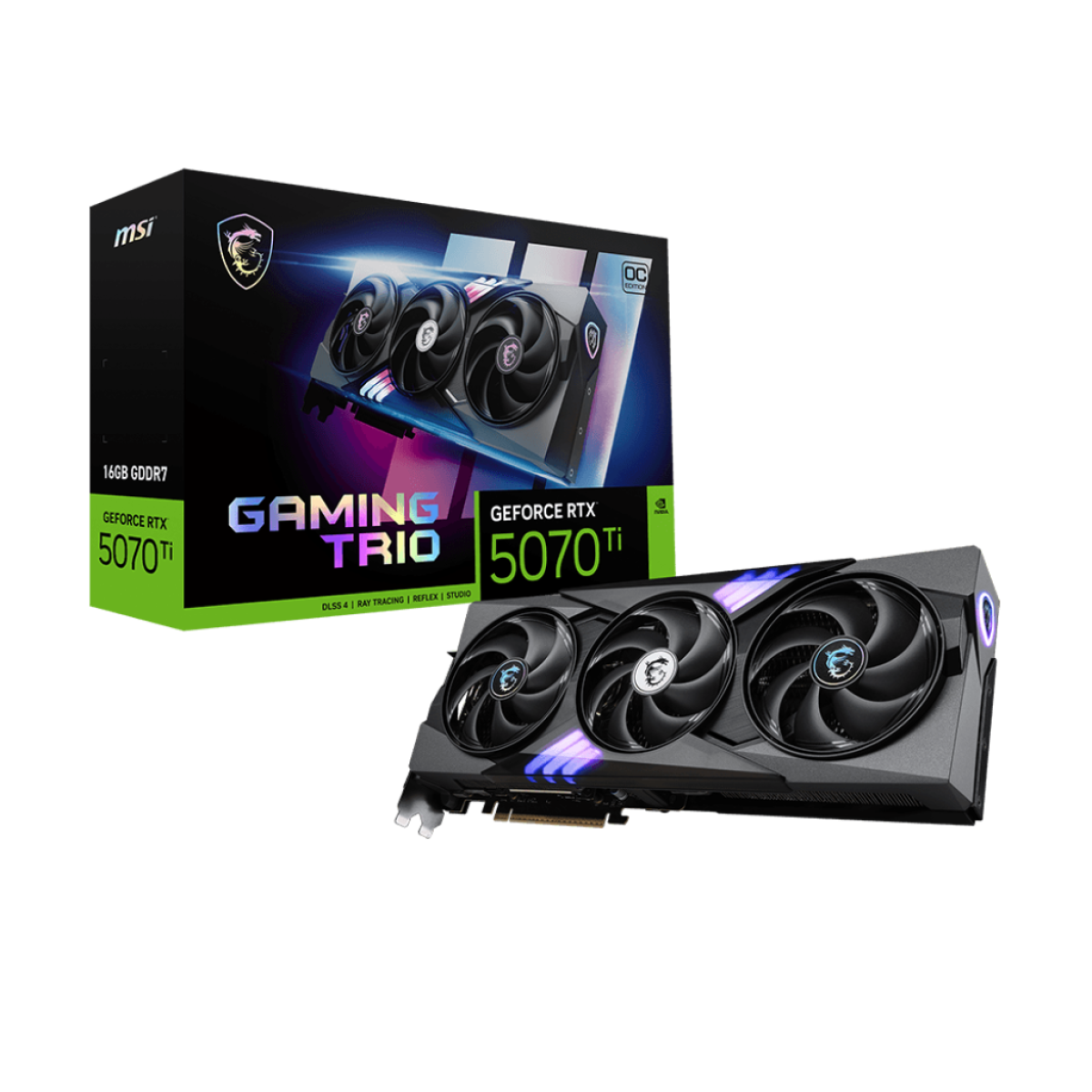 VGA MSI RTX 5070 Ti 16G GAMING TRIO OC PLUS