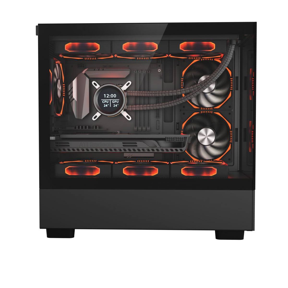 Case Magic Mix Tower Pro Black MATX