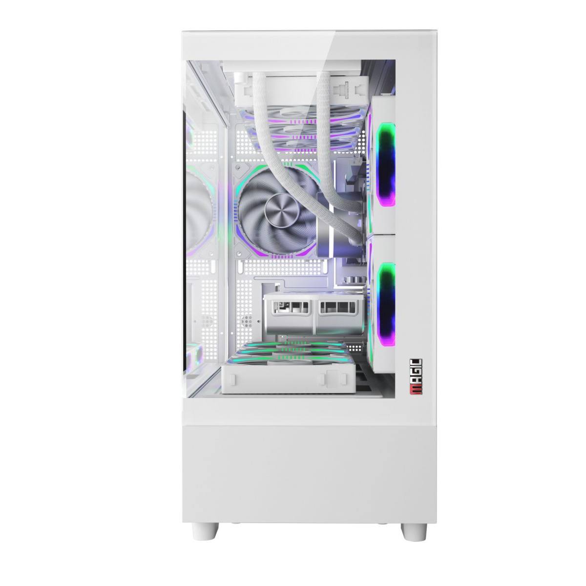 Case Magic Mix Tower Pro White MATX