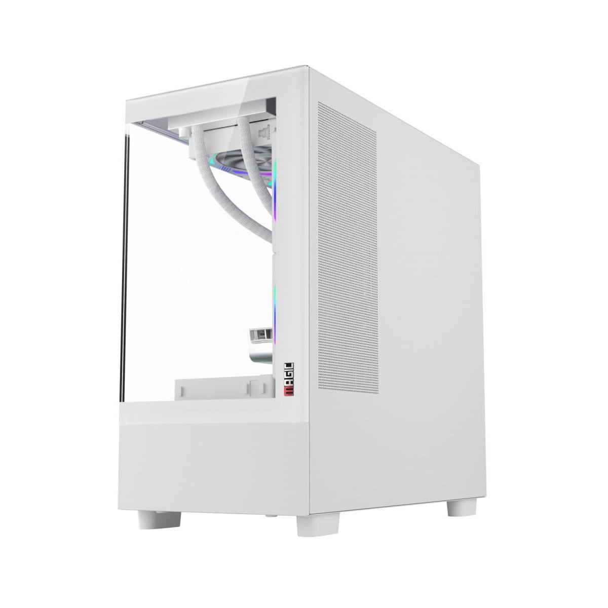 Case Magic Mix Tower Pro White MATX