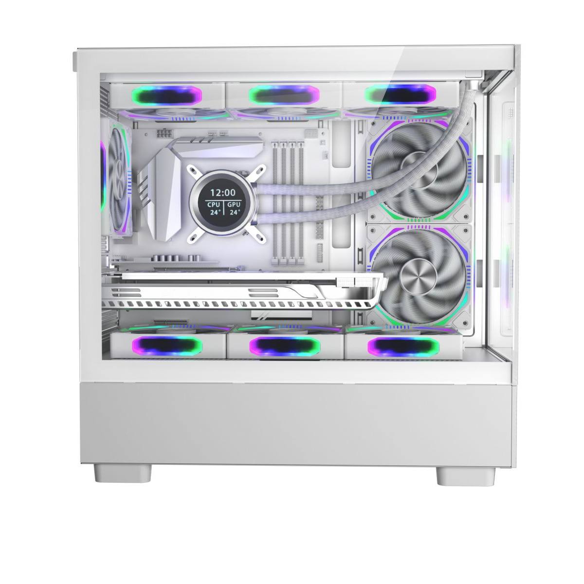 Case Magic Mix Tower Pro White MATX