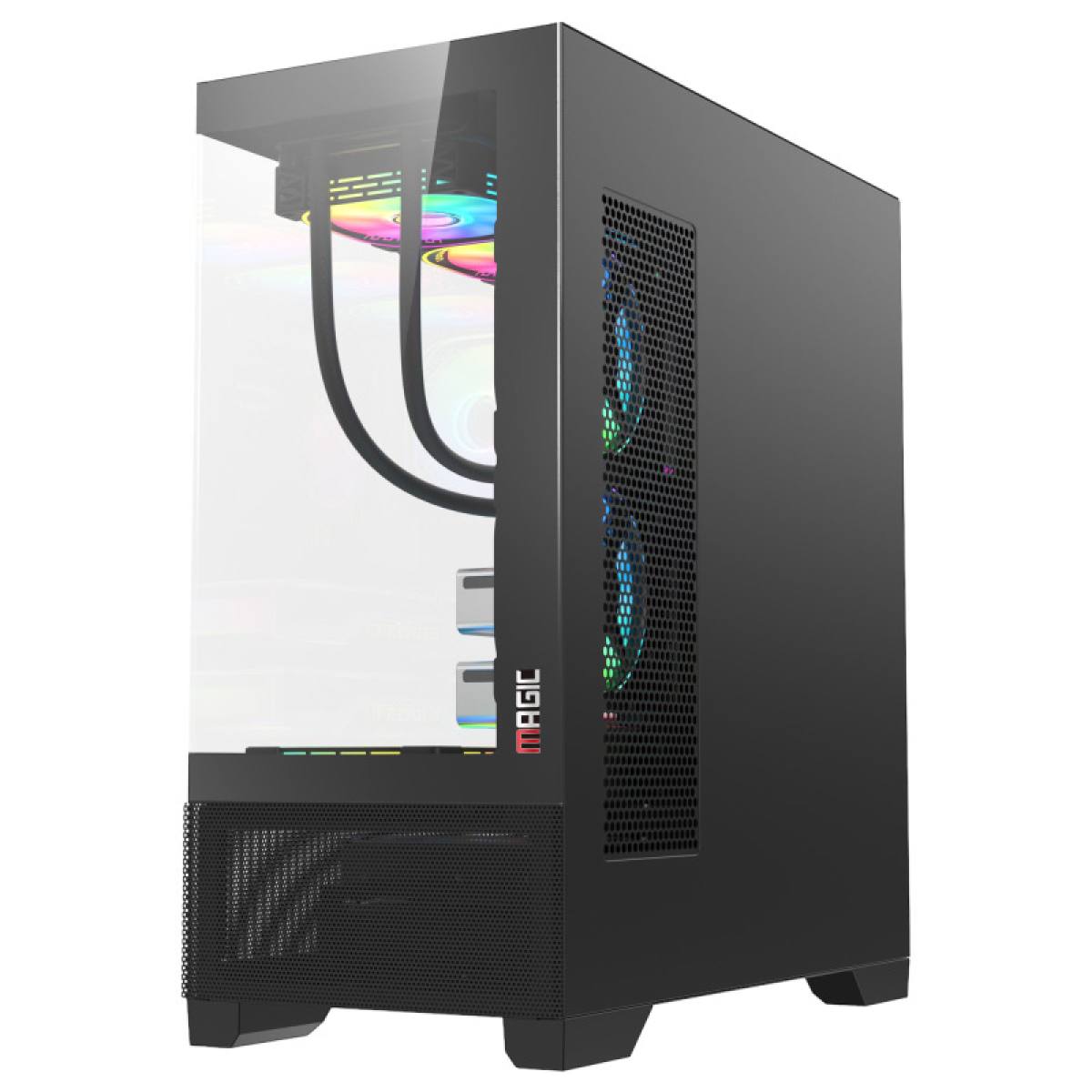 Case Magic Mix-Full Tower Black EATX