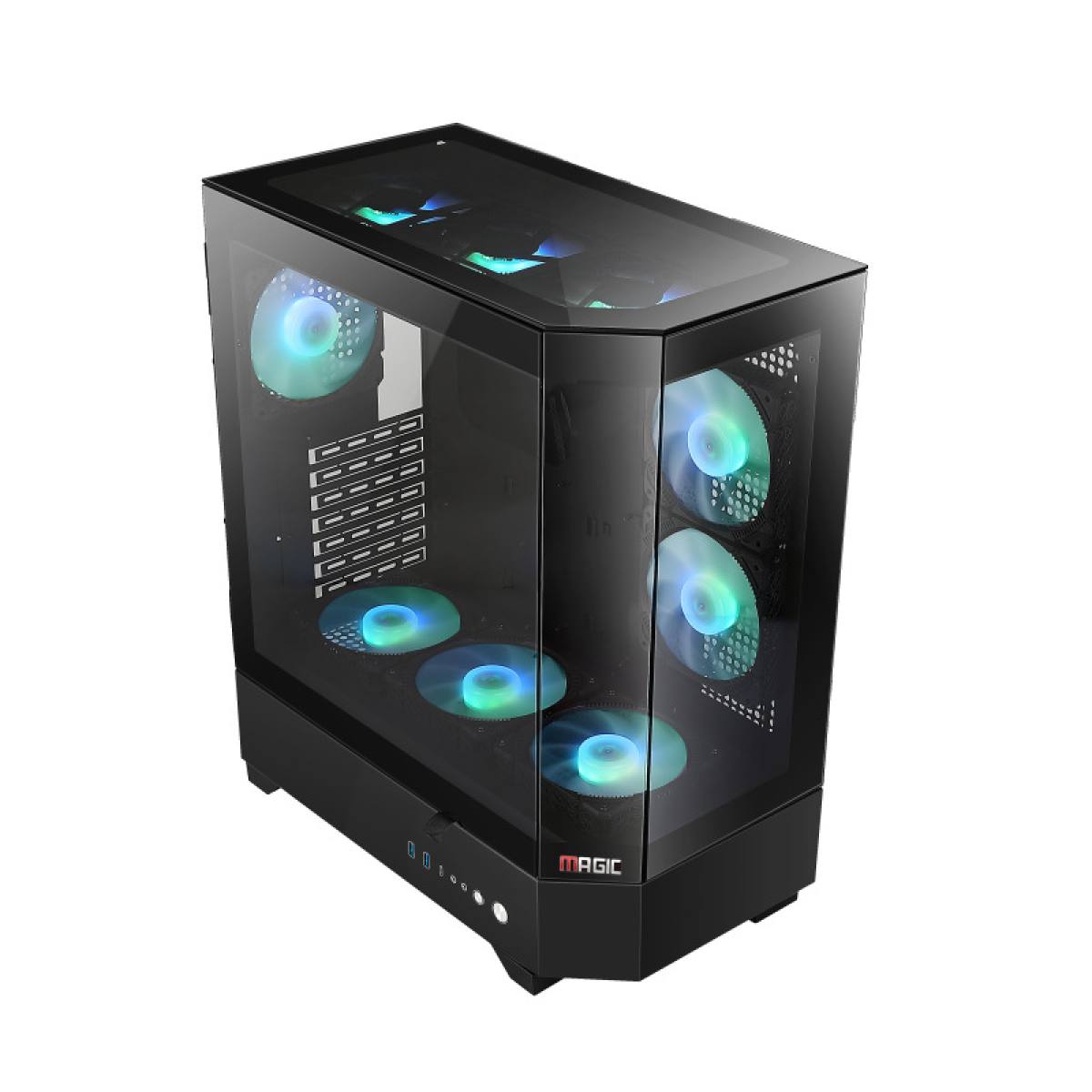 Case Magic Vila Ultra Black ATX