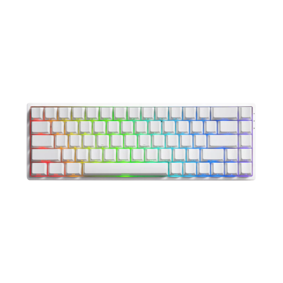 Bàn phím Monsgeek FUN68 HE White - Magnetic Switches (3 mode) 8K in 2.4G