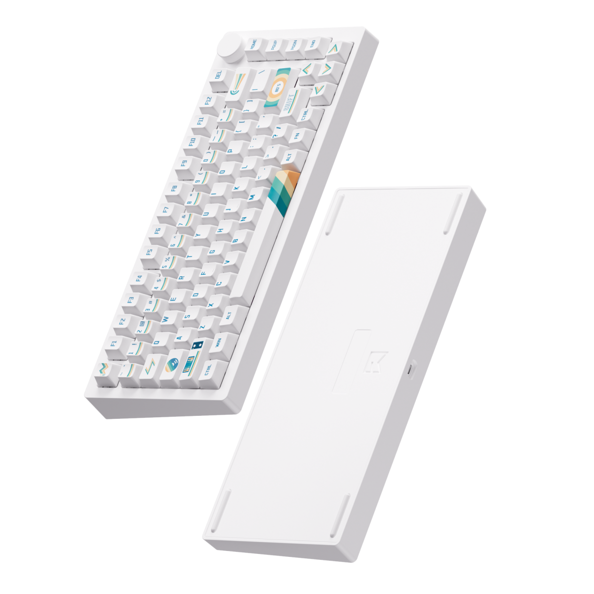 Bàn phím MonsGeek M1 V5 VIA - 1980s Botany Switch