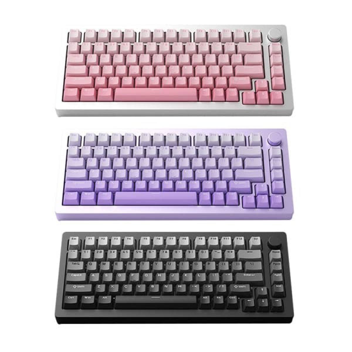 Bàn phím MonsGeek M1W SP v3 | Full Nhôm – Mạch xuôi – 3 Modes