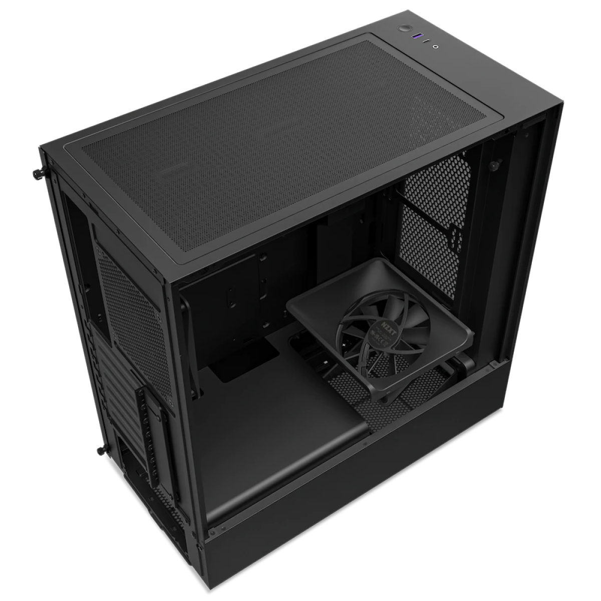 Case NZXT H5 Flow Black (Mid Tower/Màu Đen)