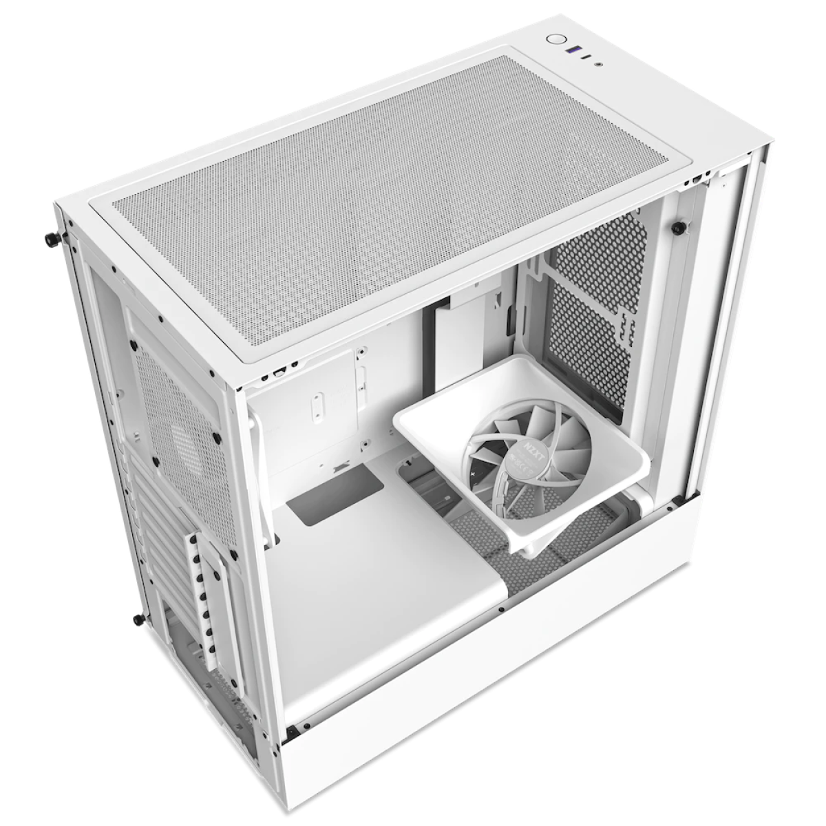 Case NZXT H5 Flow White (Mid Tower/Màu Trắng)