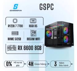 GSPC AMD R7 | R7 7700 - RX 6600 - 16GB - 500GB