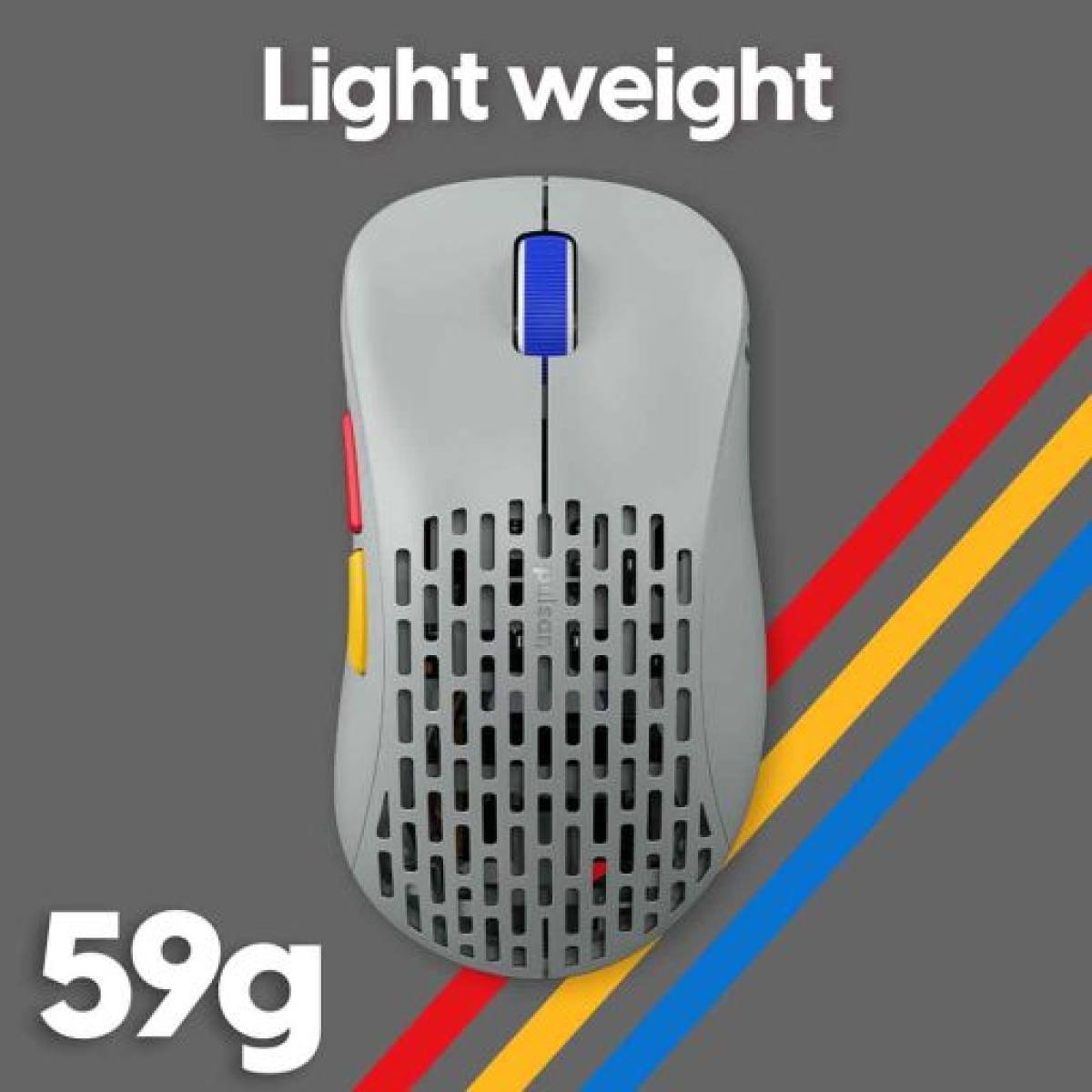 Chuột Pulsar Xlite V2 Competition Retro Gray | Không dây - siêu nhẹ